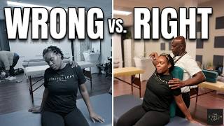 Stop forcing the stretch. Learn how to READ the body. 👀