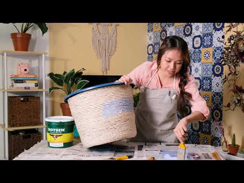 Krafty Kriz: How to Make a Rope Laundry Basket