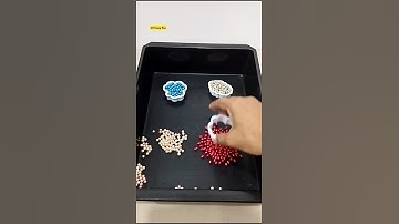 Pearls Drop from Different Cookie Cutters. #shorts #asmr #pearl #satisfying #beads #oddlysatisfying