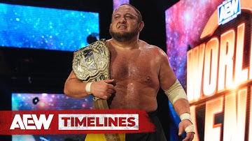 Samoa Joe Title Wins in AEW | AEW Timelines