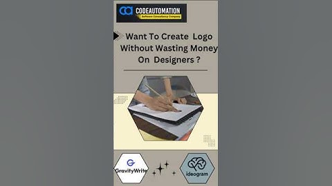 Create Stunning Logos for FREE in Seconds with GravityWrite & Ideogram #Shorts # Logo designing