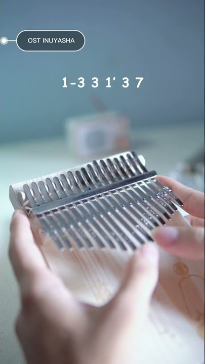 OST Inuyasha (Futari No Kimochi) - Kalimba Cover #shorts