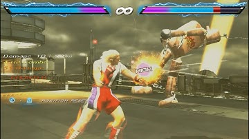 Steve Fox Screw + Bound Combo I Tekken Modded