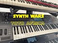 SYNTH WARS EP. 1 - TOTO AFRICA - NORD STAGE 3 VS YAMAHA MONTAGE / MODX VS KORG KRONOS