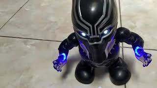 Mainan Robot terbaru 2022||Robot Dance Hero Black Panther||Robot Joget screenshot 5