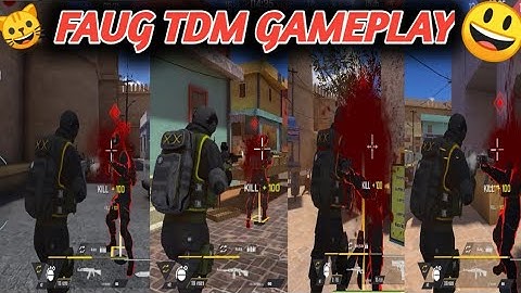 Faug TDM gameplay | faug gameplay | faug new update | faug game | faug game update #FAUG #ST_GAMERZ