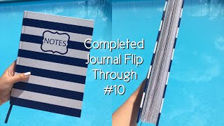 Completed Journal Flip Through #10