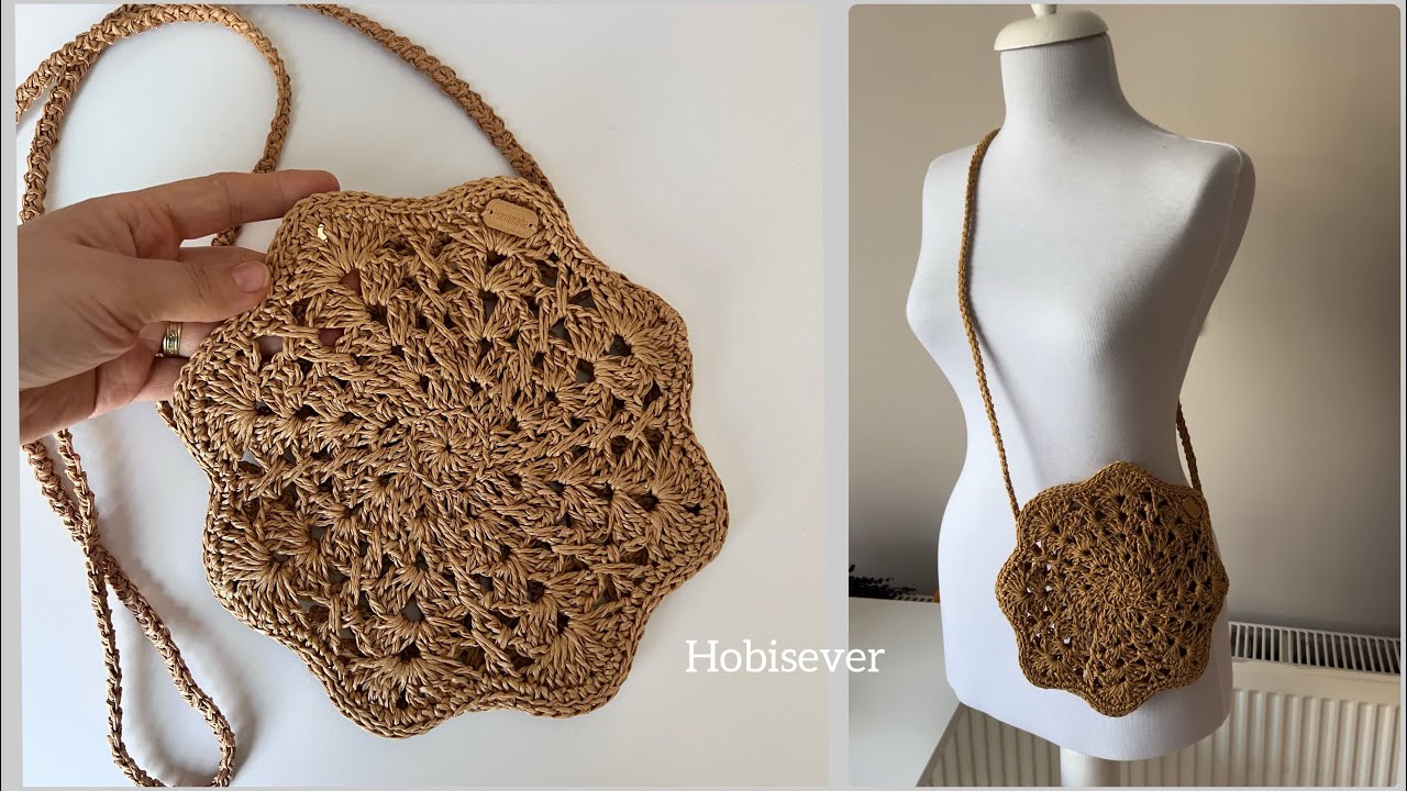 ÇOK KOLAY 😍 KAĞIT İPTEN YILDIZ MODEL HASIR ÇANTA YAPIMI / YAZLIK ÖRGÜ ÇANTA MODELLERİ