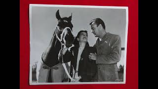 GAIL RUSSELL TRIBUTE #133- CANDID PHOTOS FROM "THE GREAT DAN PATCH",1949,PART 1