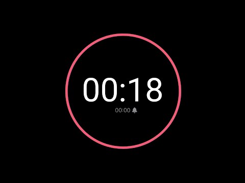 18 Second Countdown Timer / iPhone Timer Style