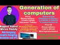 Generation of computers with Rajput Rahul Shiva Reddy