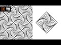 How to Design Abstract Vortex Pattern | Adobe Illustrator Tutorial