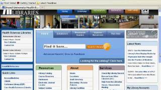 RefWorks Part 1 Intro: Drexel University Health Sciences Libraries