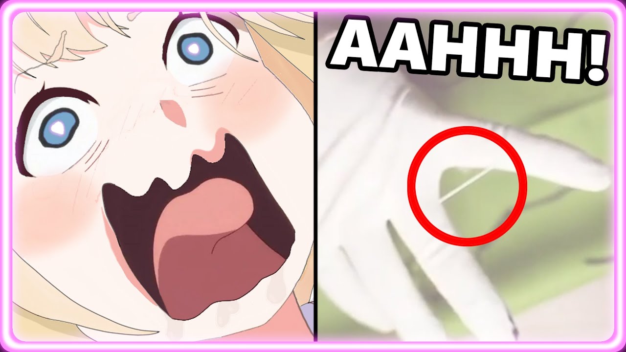 Ame STABBED HERSELF with a needle...