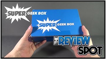 Subscription Spot - Super Geek Box January 2017 "Valor" Subscription Box UNBOXING!