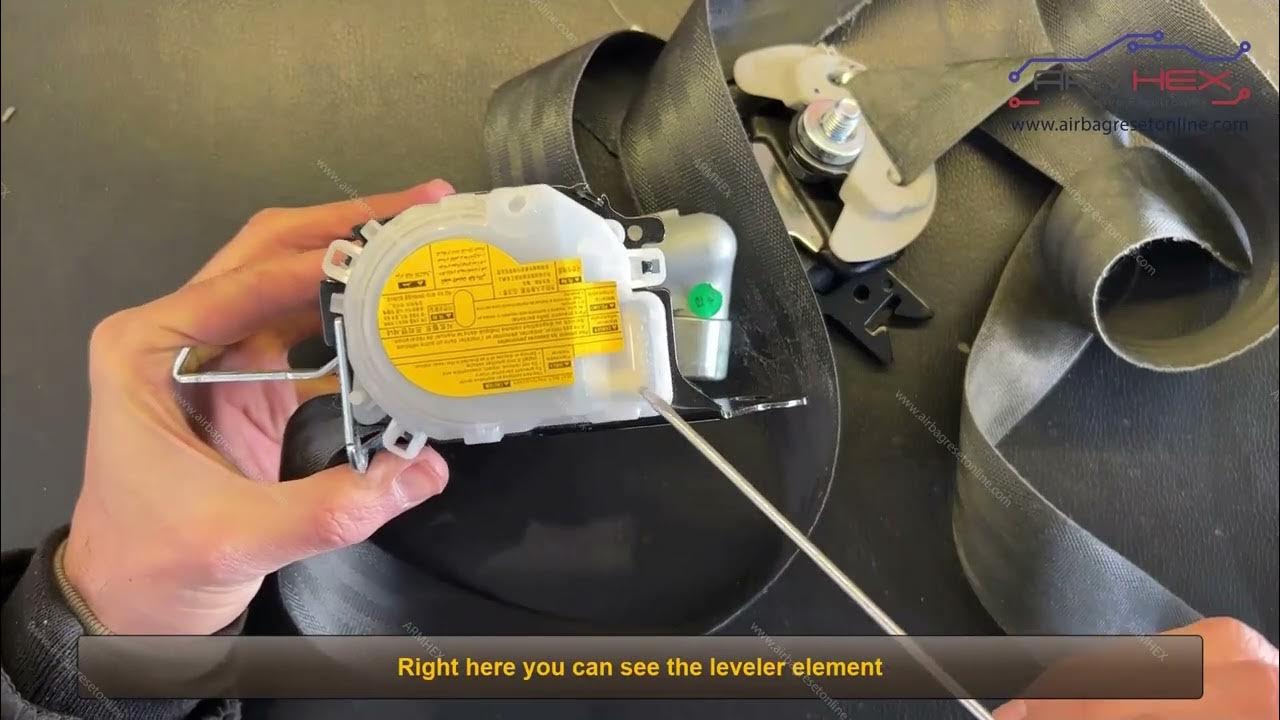 Part 15: Quick Introduction on How to Unlock and Repair Seatbelt After
