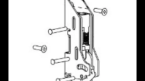 VON DUPRIN 050401 98 9927 Bottom Latch Kit Less Cover
