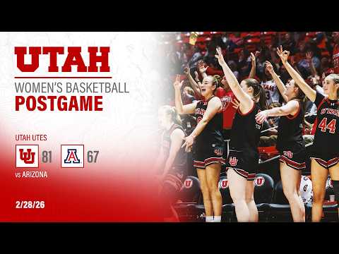 Utah: 81, Colorado: 67 | Women's Basketball Postgame Press Conference