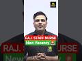 Rajasthan Staff Nurse New Vacancy #utkarshnursingclasses