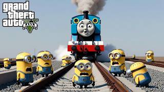 Can The Minions Stop Thomas The Train in GTA 5? screenshot 3