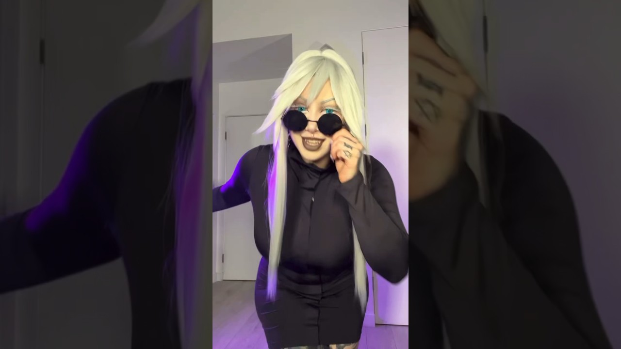 Would Gojo do this dance trend before exorcising cursed spirits??? #gojocosplay