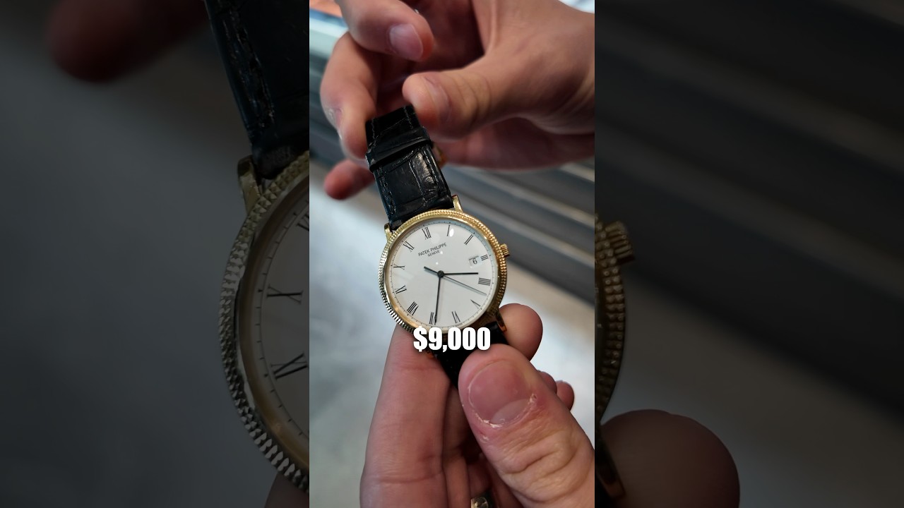 Check out this beautiful Patek Calatrava for UNDER $10,000 🔶 