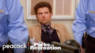 Ben being deathly afraid of cops for 11 minutes straight | Parks and Recreation