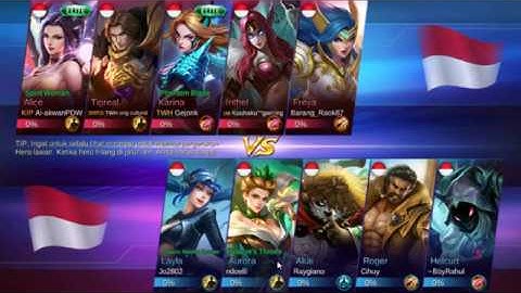 Hard Fight Hellcrust VS Freya - MOBILE LEGEND INDONESIA !!!