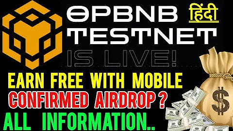 OPBNB Testnet🪂 Confirmed Airdrop?   Free earning with mobile.. #crypto #opbnb #sgrcrypto #earningapp