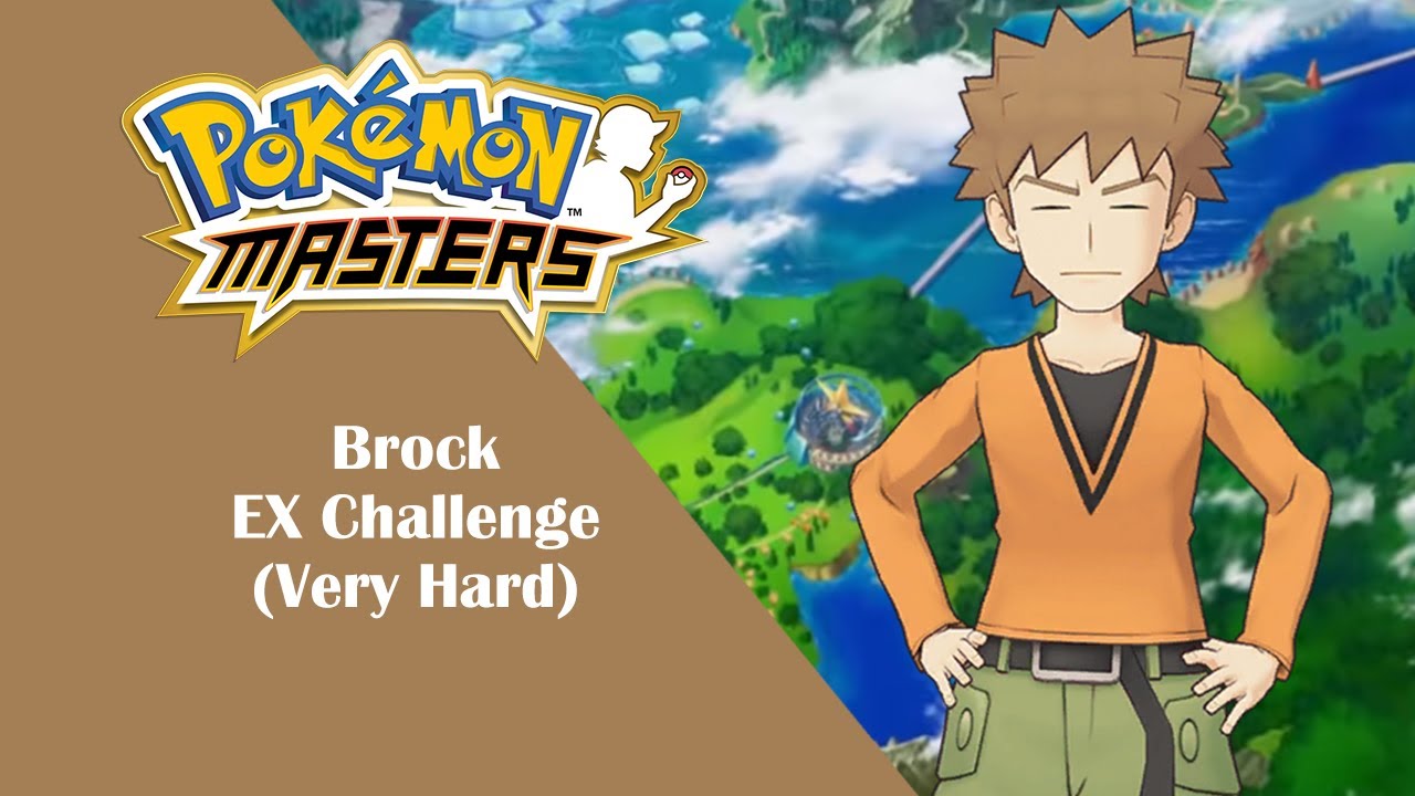 Pokemon Masters - Brock EX Challenge (Very Hard)