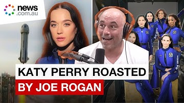 Katy Perry roasted by Joe Rogan over Blue Origin space flight