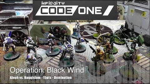 Infinity: CODE ONE Battle Report - OPERATION: Blackwind