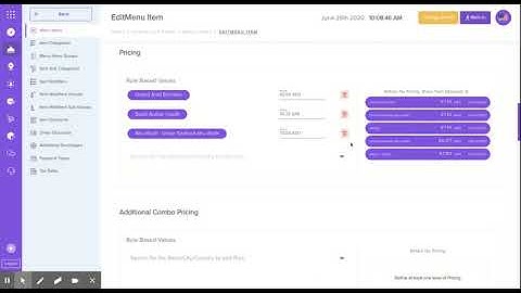 Change Item Price (Cloud Base POS System)