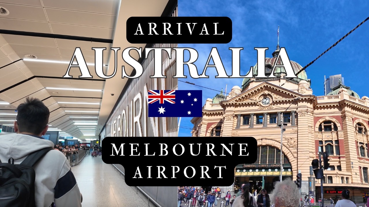 Melbourne Airport T2 Arrival, Immigration, Customs, Uber - Enter Australia