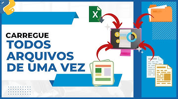 Como carregar VÁRIOS ARQUIVOS com Python tudo de uma vez