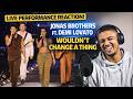 Jonas Brothers ft. Demi Lovato - Wouldn't Change a Thing (Live from MetLife Stadium) [REACTION]