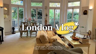 런던여행브이로그2편🇬🇧 / 하이드파크자전거 / 완벽한 에어비앤비 숙소 / 어니스트버거 / 한식당yori