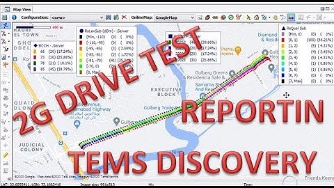 How to create 2G voice call report using tems discovery
