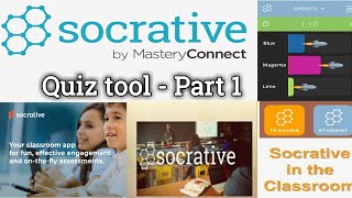 5. Socrative -How to create with tool Part 1 | in Tamil