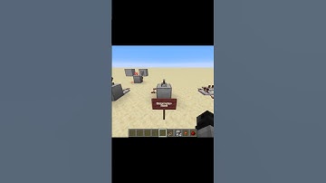 Comparator Clock | Redstone Clocks | Minecraft Tutorial Preview #minecraft #redstone #shorts