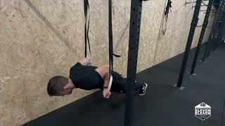 Reverse grip ring push ups