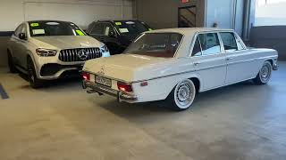 ‘72 250 cold start (part2) #classic #mercedesbenz #benz #german #losangeles #cars #mercedes #w114