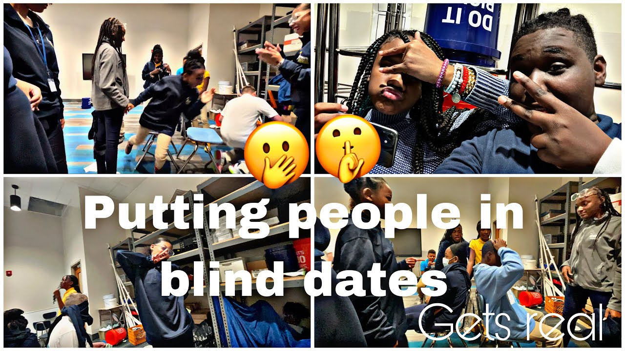 Putting people on blind dates(get funny and real) MUST WATCH😭🤣￼