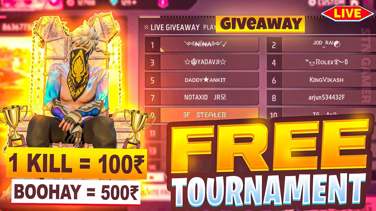 Free Fire Max Live 😘 STN Gamer