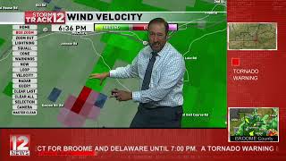 WBNG 12 Severe Weather Coverage August 7, 2023