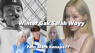 WINTER AESPA DI TERIAKI FANS MARK NCT, KNETZ BELA KARNA WINTER GAK SALAH!!
