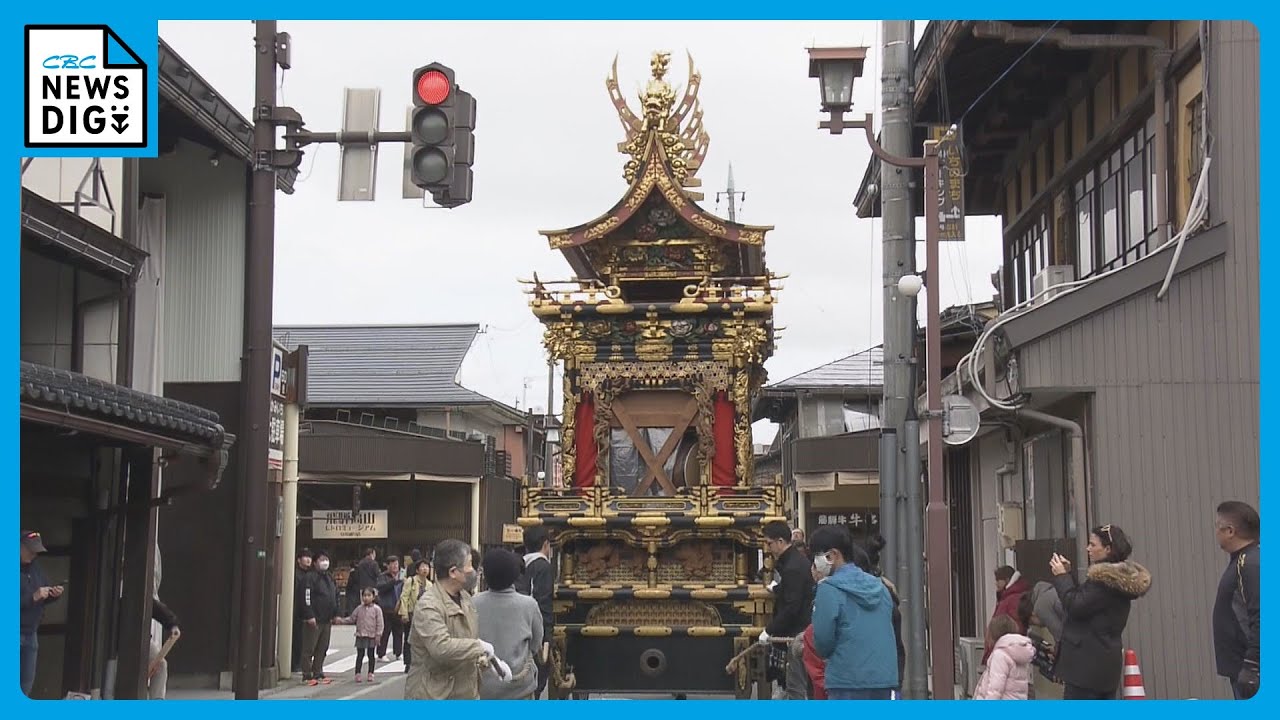 【今夜が山田】祭屋台　置物2個　山車　高山祭　鳳凰台 maxresdefault.jpg