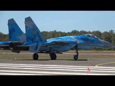 Ukrainian Air Force SU-27 @ Kleine Brogel Spottersday 14-09-2019