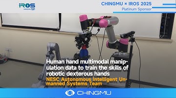 Human hand multimodal manipulation data to train the skills of robotic dexterous hands