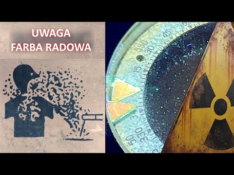 How NOT to disassemble clocks and compasses with radium paint and why
